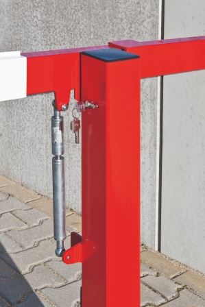 Compact boom barrier